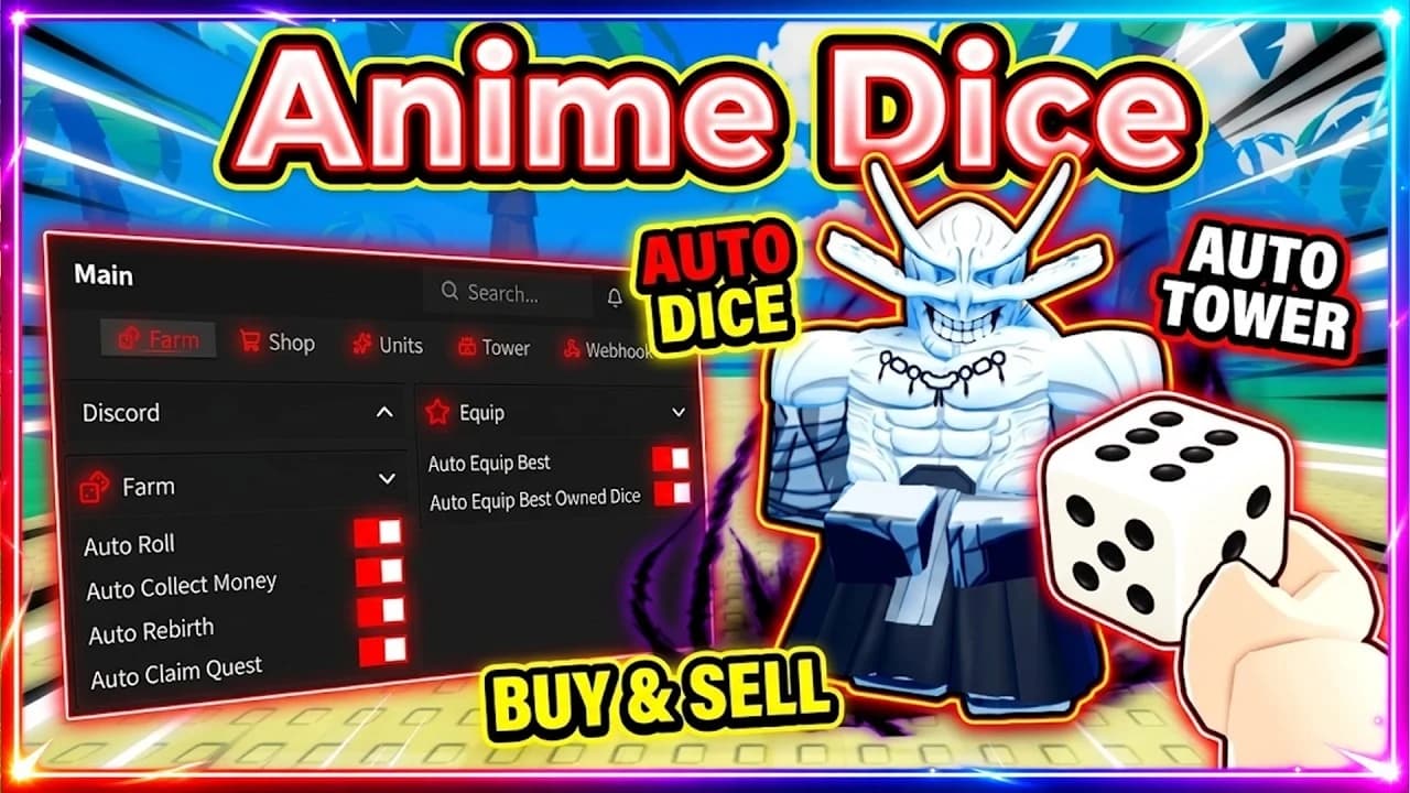 Best Anime Dice Script