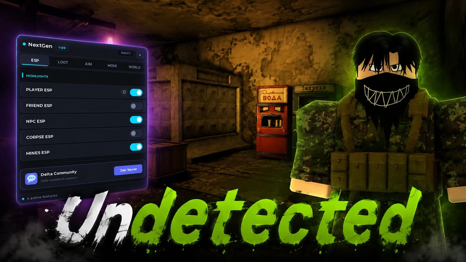 PROJECT DELTA / BEST KEYLESS SCRIPT / SMART AIMBOT AMD MORE