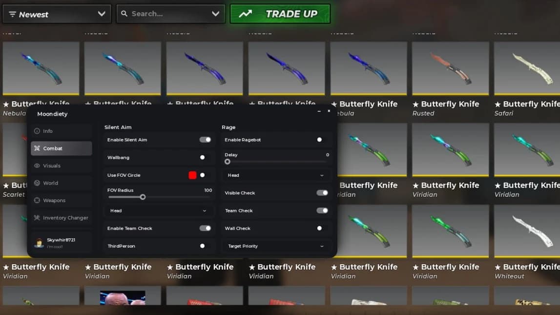 Bloxscript INVENTORY CHANGER , BEST RAGE&LEGIT, BEST SCRIPT