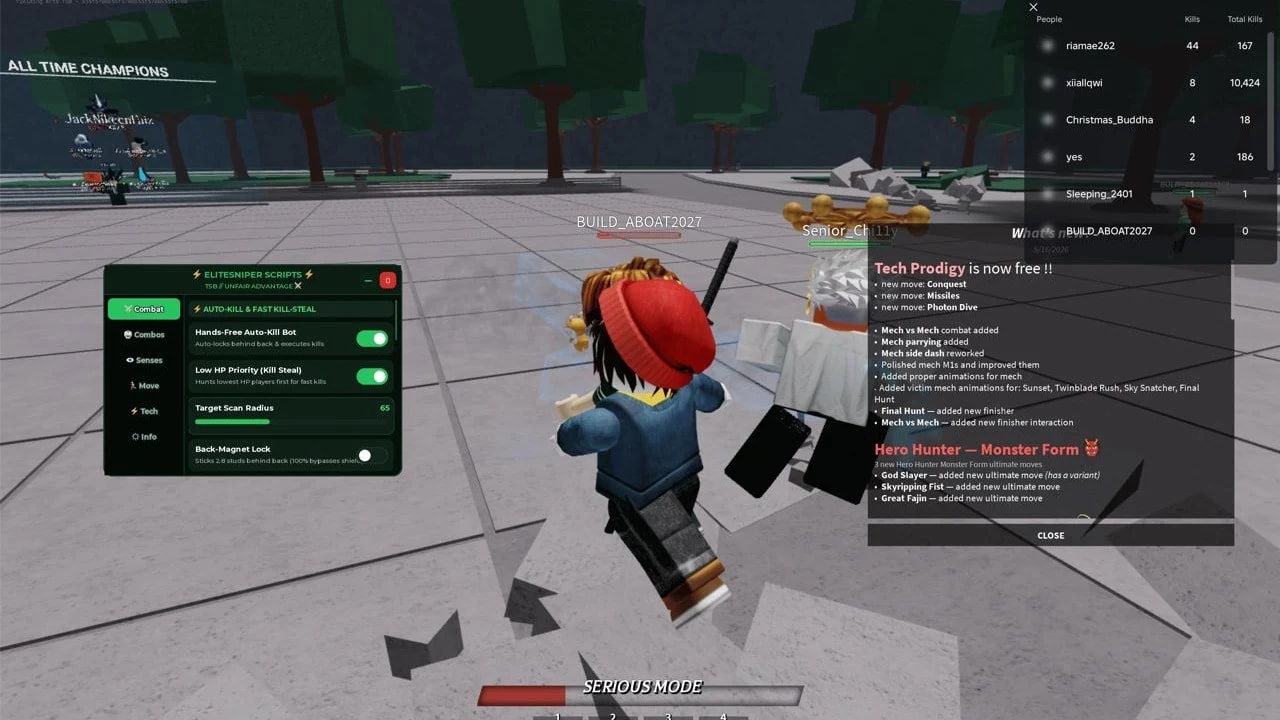 AUTO KILL BOT, 1-CLICK TOD MACRO, BACK MAGNET