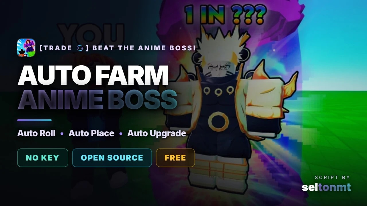 ⚔️ Auto Boss Farm, Best Units & Infinity Castle | No Key