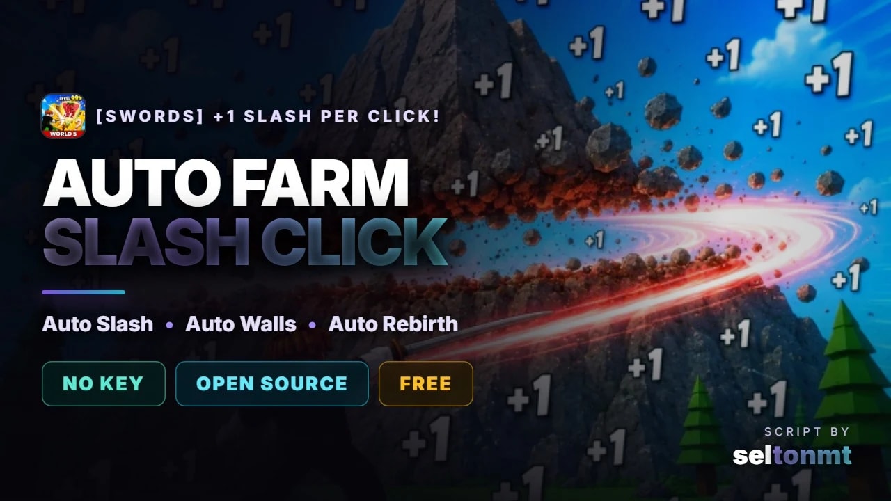 ⚔️ Auto Walls, Auto Swords & Auto Rebirth | No Key