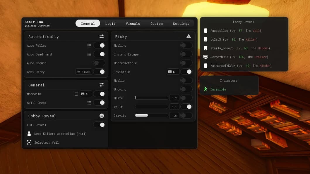 Sealz Lua Scripts
