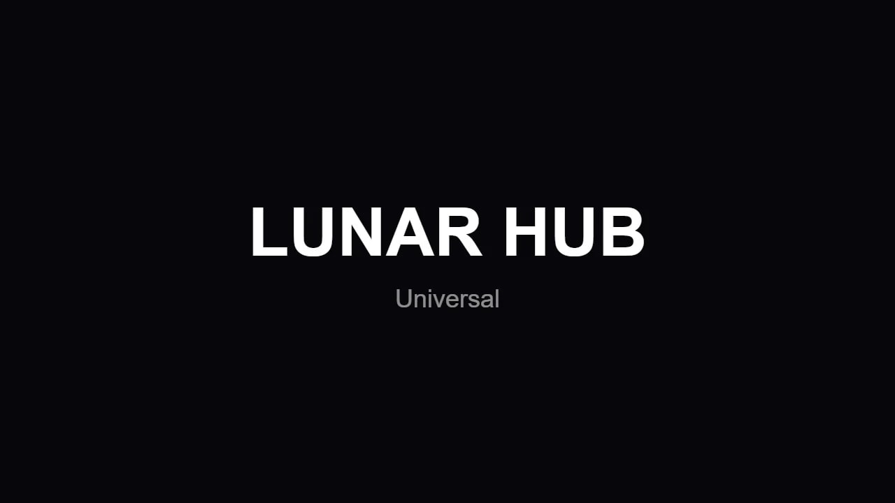 Lunar Hub | Aimlock, ESP, WalkSpeed, BTools