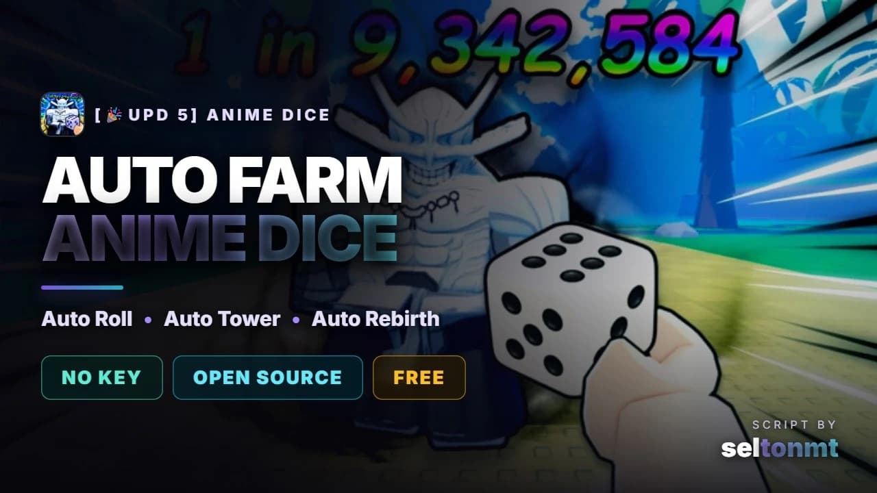 🎲 Auto Roll, Auto Place, Auto Fuse & Towers | No Key