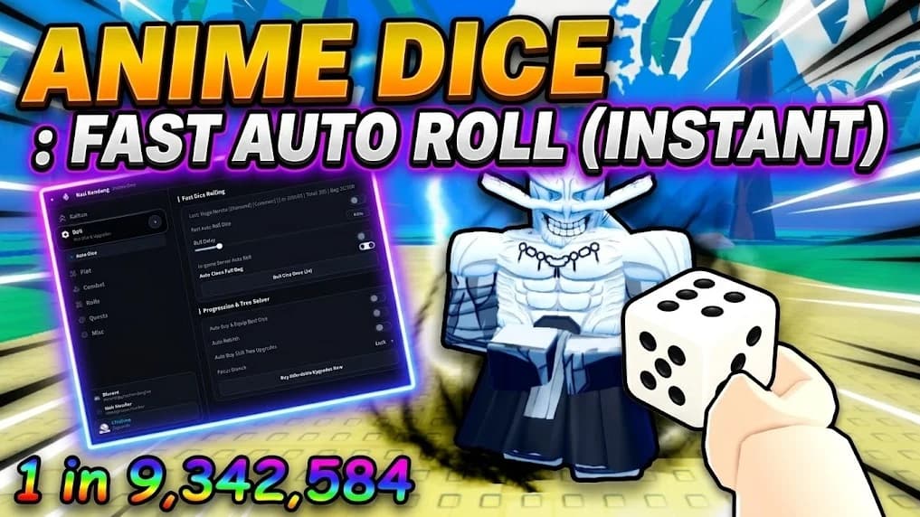 ANIME DICE :FAST AUTO ROLL (INSTANT)