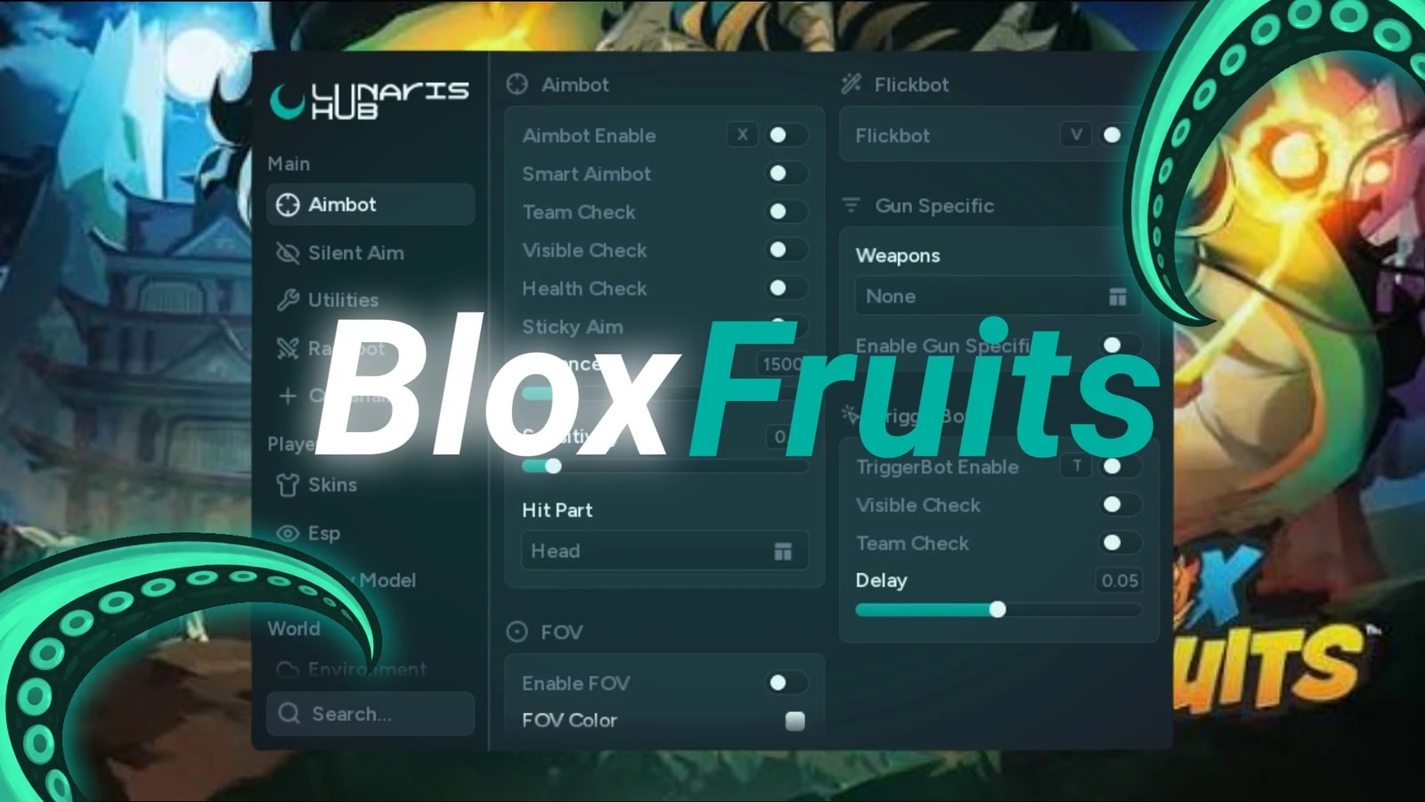 Blox Fruits Script | Lunaris Hub