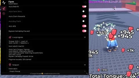 SIFER HUB | Auto Win, Auto Train, Auto Rebirth, Leaderboad O