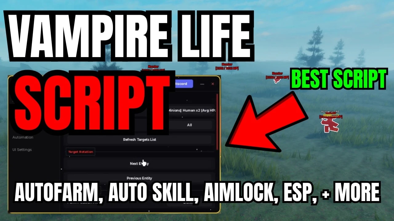 Auto Farm, Auto Quest, Auto Skill, ESP, Auto Kill, + More