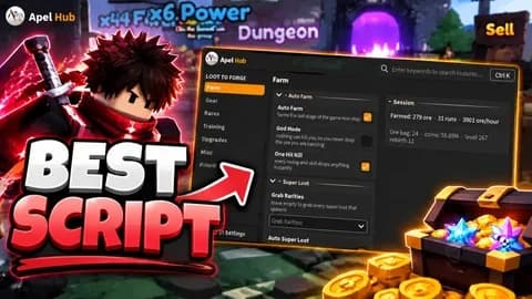 SIFER HUB | Instant Kill,God Mode, Auto Farm, Auto Train, an