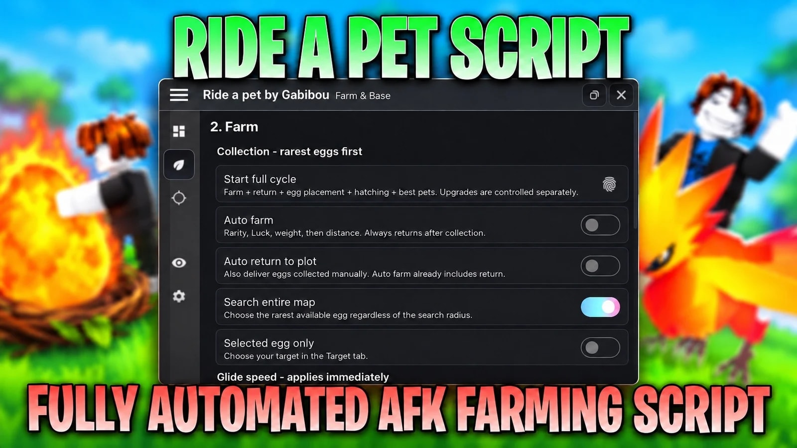 Rid a pet AUTO FARM