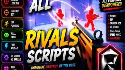 Rivals Scripts 2026 - No Key, AimBot | ESP