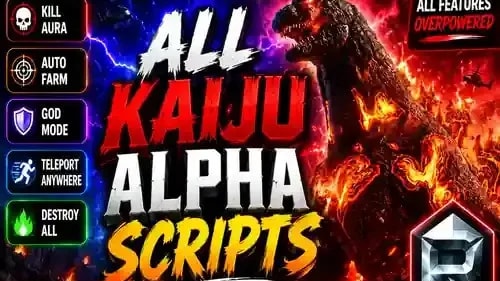 Kaiju Alpha Scripts 2026 - Auto Farm, Inf Energy