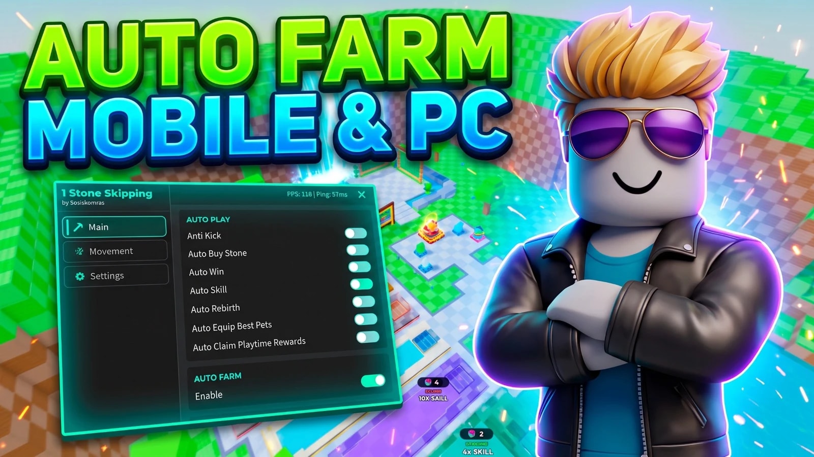 Auto Farm | Sosiskomras Hub