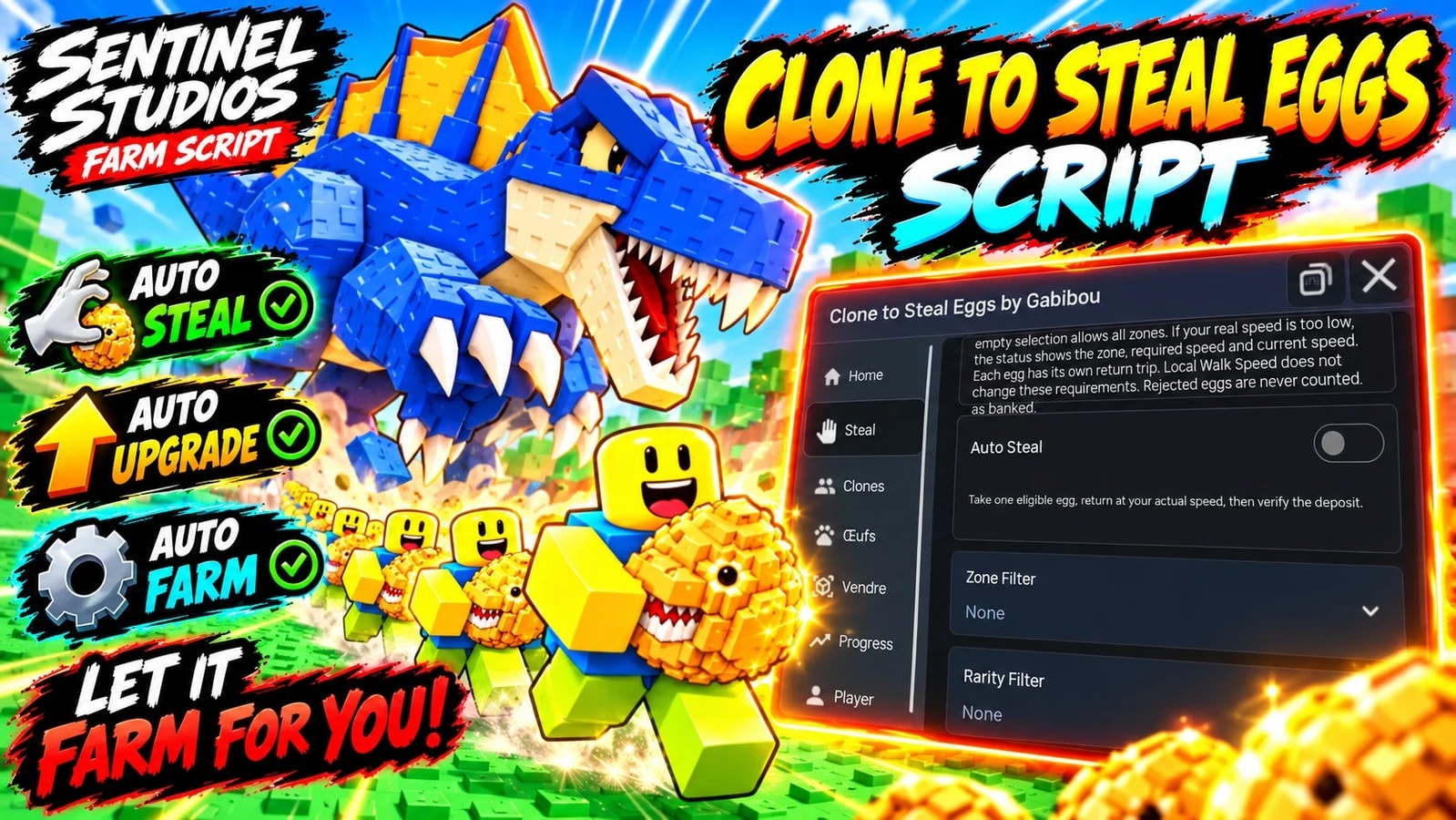 AUTO FARM AUTO STEAL AUTP UPGRADE