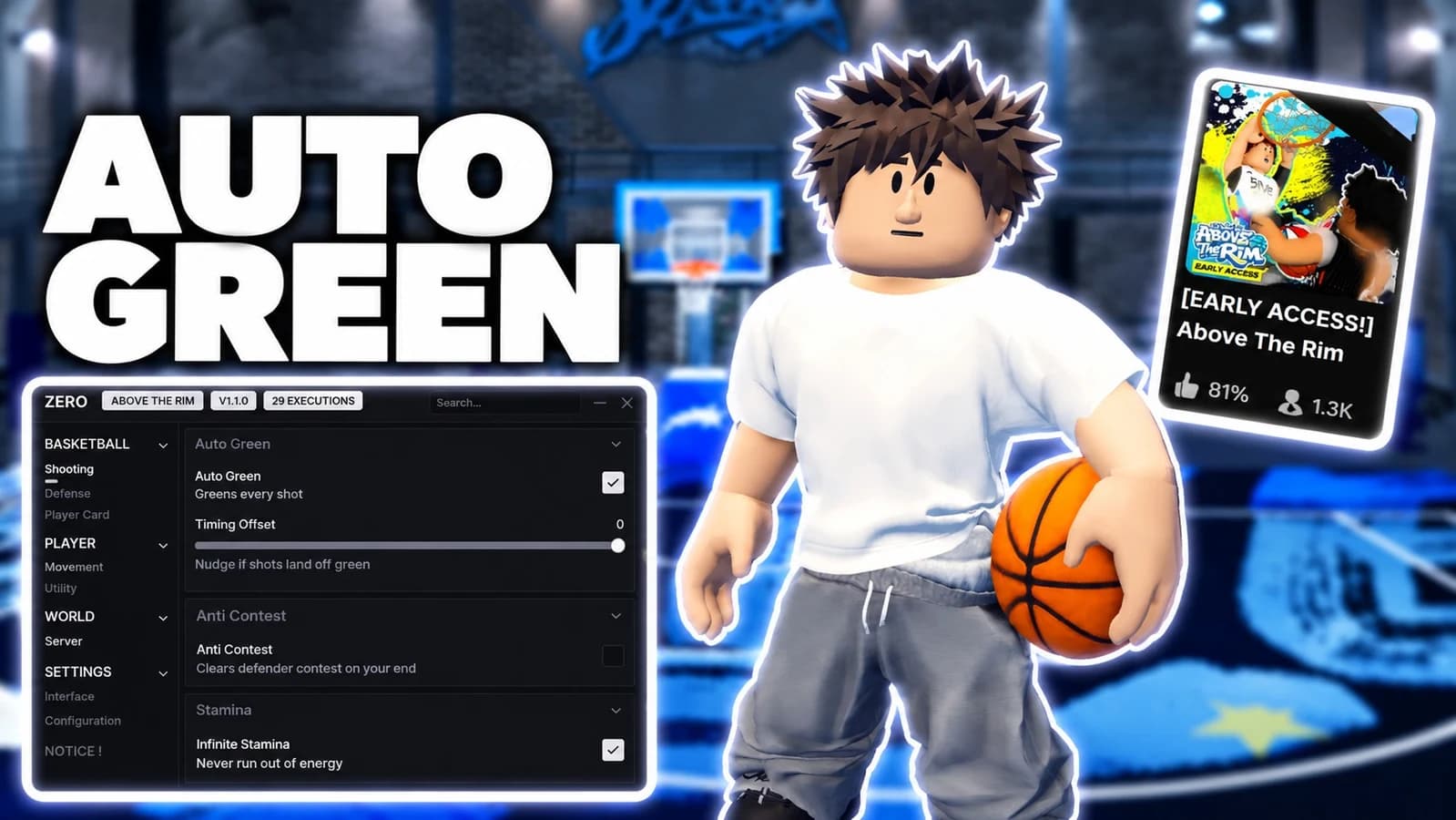 ABOVE THE RIM SCRIPT - BEST AUTO GREEN, AUTO GAURD & MORE