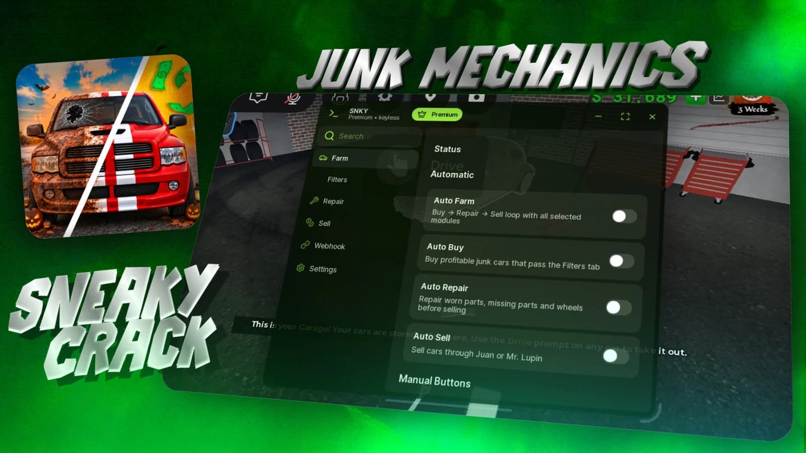 Junk Mechanics | SNKY HUB