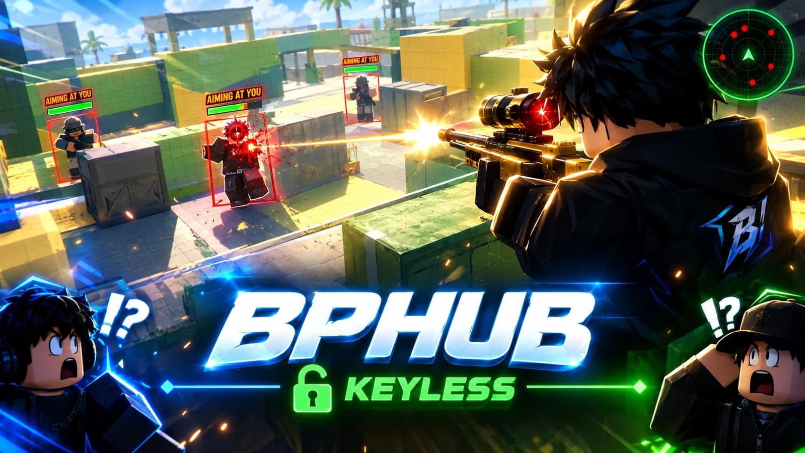KEYLESS > Auto Farm, OP Bypass Anticheat script BPHUB