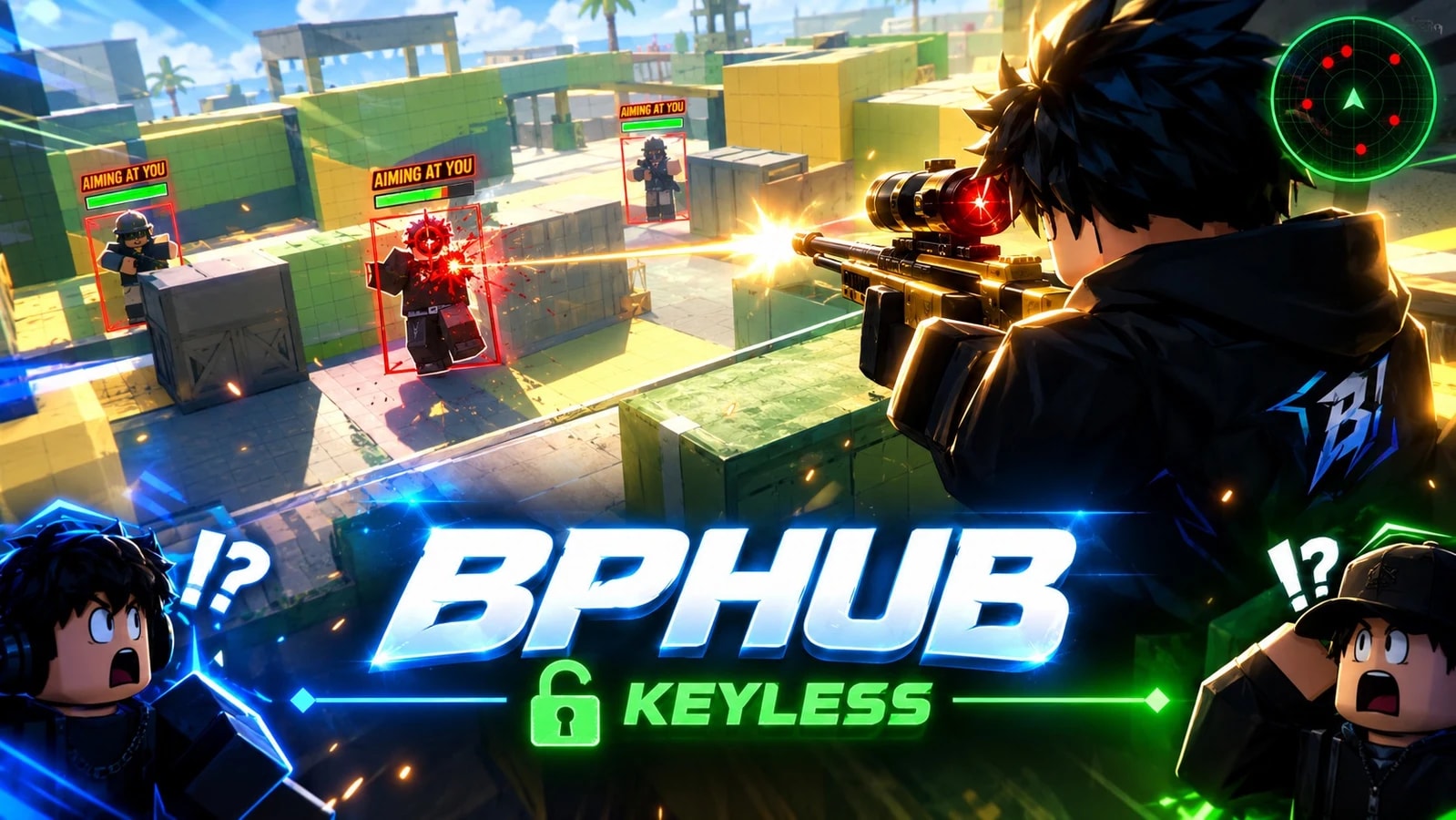 KEYLESS > Auto Farm, OP Bypass Anticheat script BPHUB