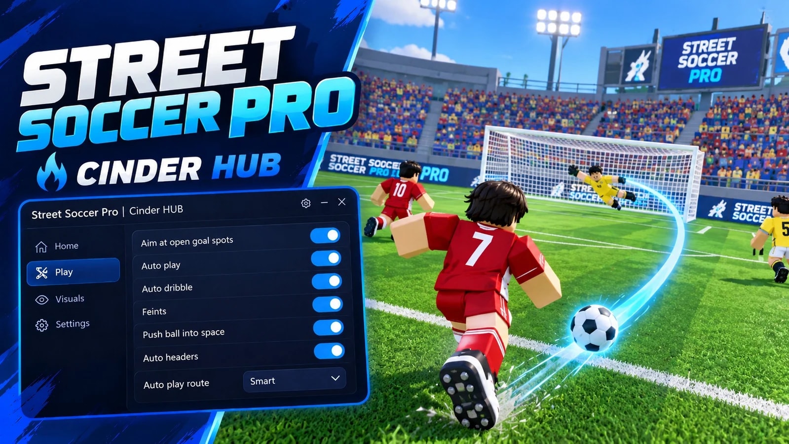 Street Soccer Pro Script | AUTO PLAY, AIMBOT, AUTO DRIBBLE