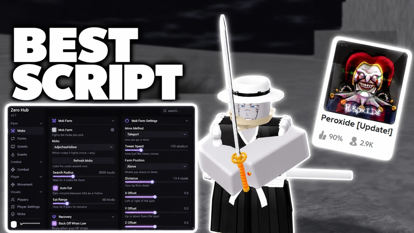 ⭐PEROXIDE SCRIPT⭐ NO BAN | ANTI CHEAT BYPASS, 100 FEATURES⭐