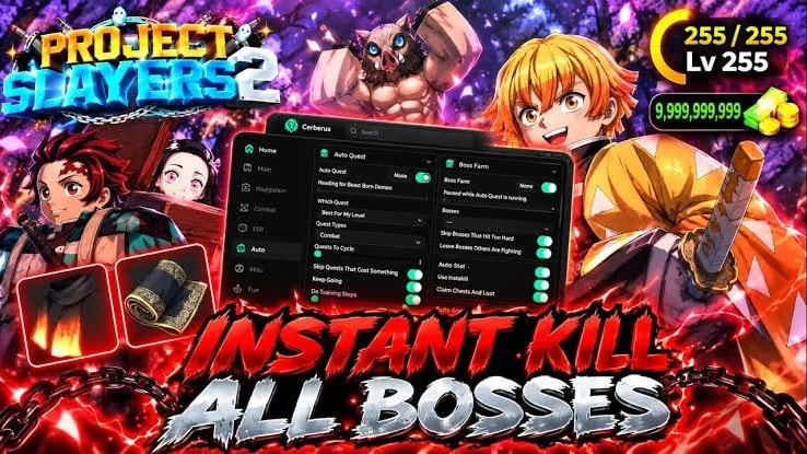Slayers 2 Script | Auto Farm, Auto Dungeon And More