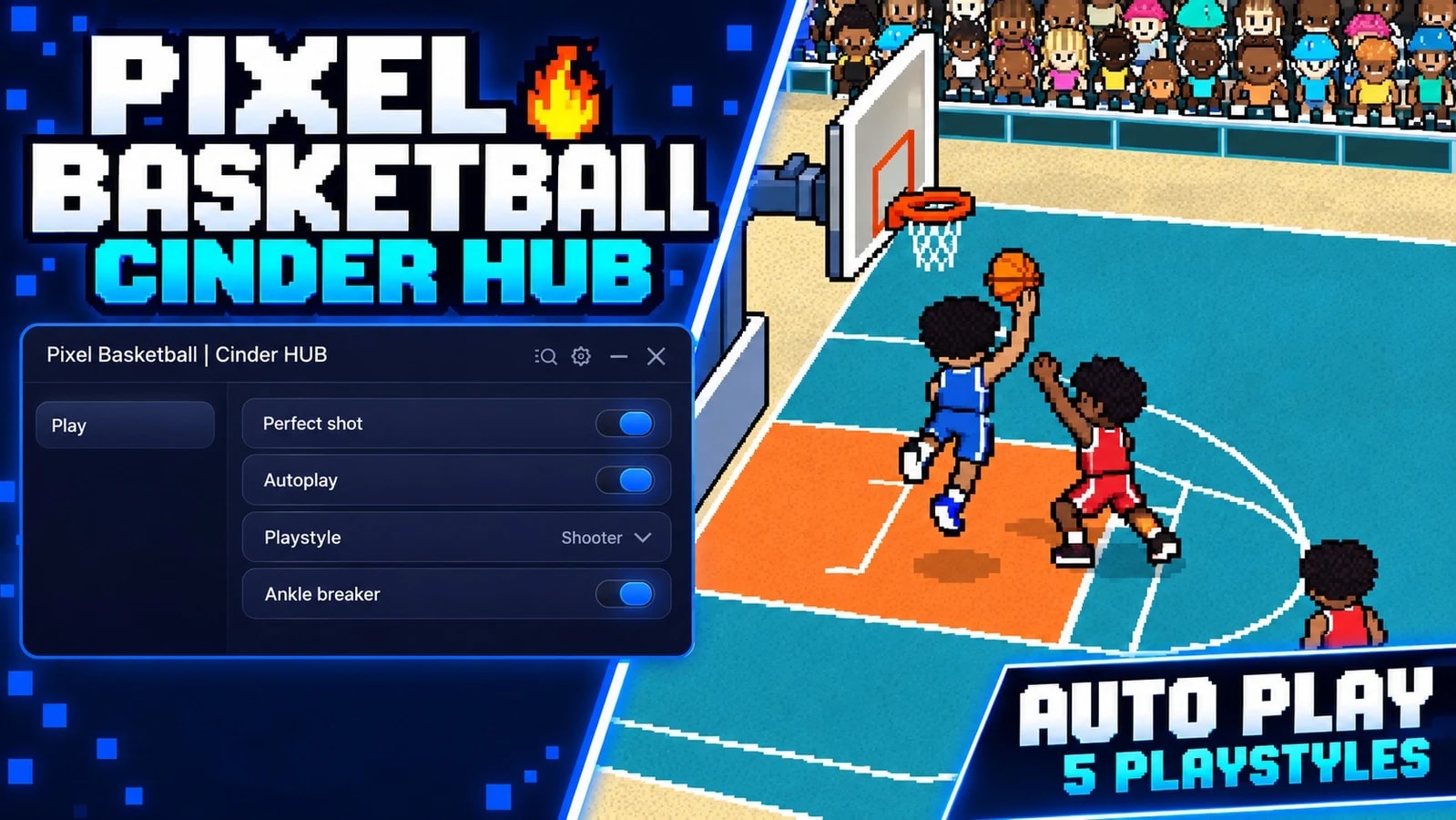 PIXEL BASKET BALL SCRIPT | AUTO FARM, PERFECT SHOTS LATEST!