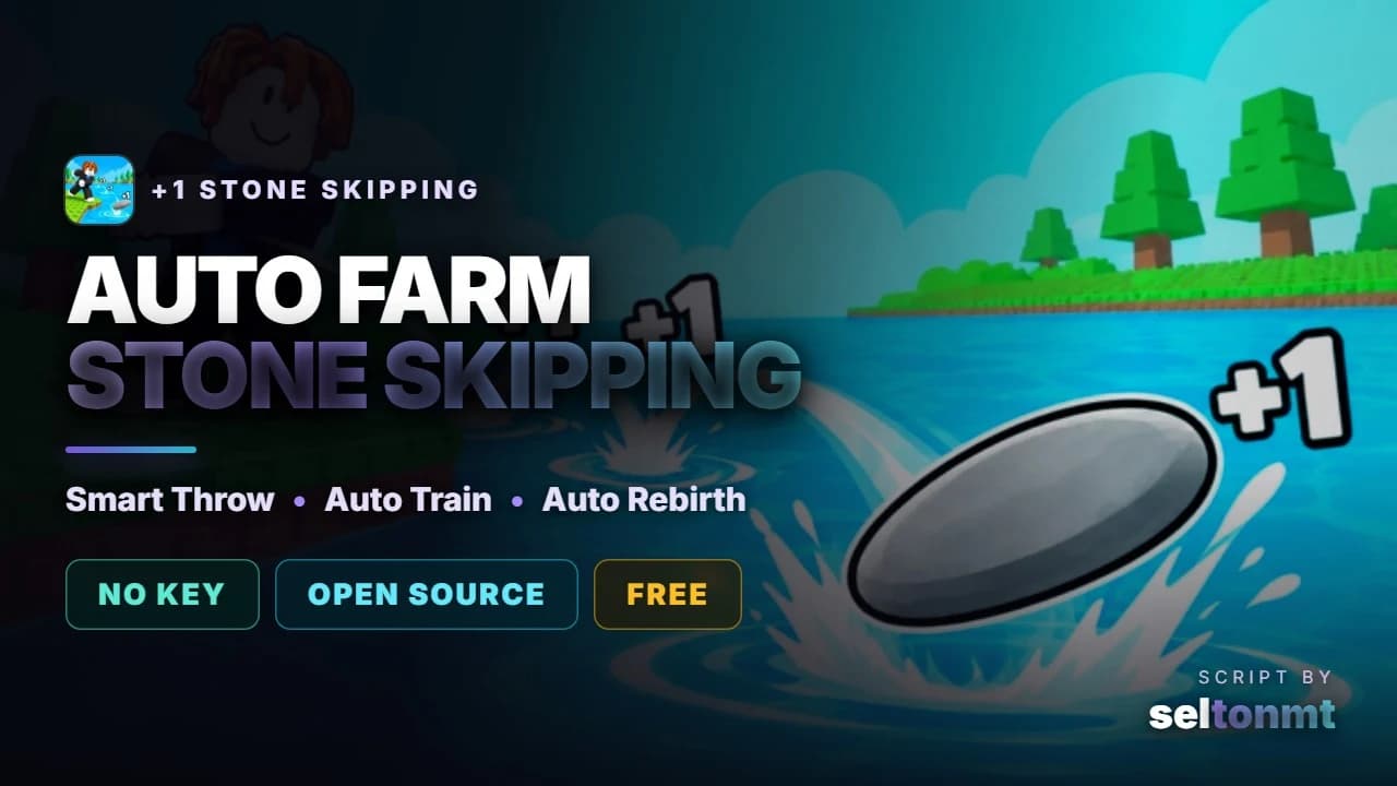 Smart Throw, Auto Train & Auto Rebirth | Free, No Key