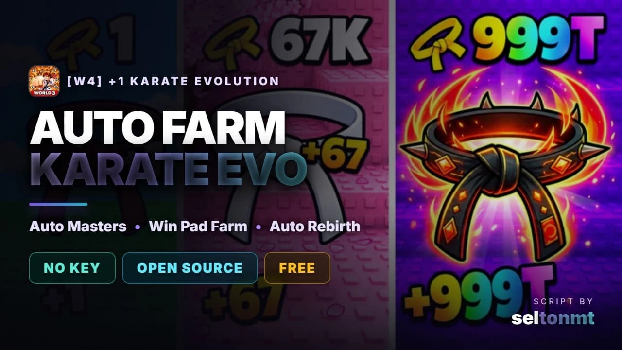 Auto Masters, Win Pad Farm & Rebirth | Free, No Key