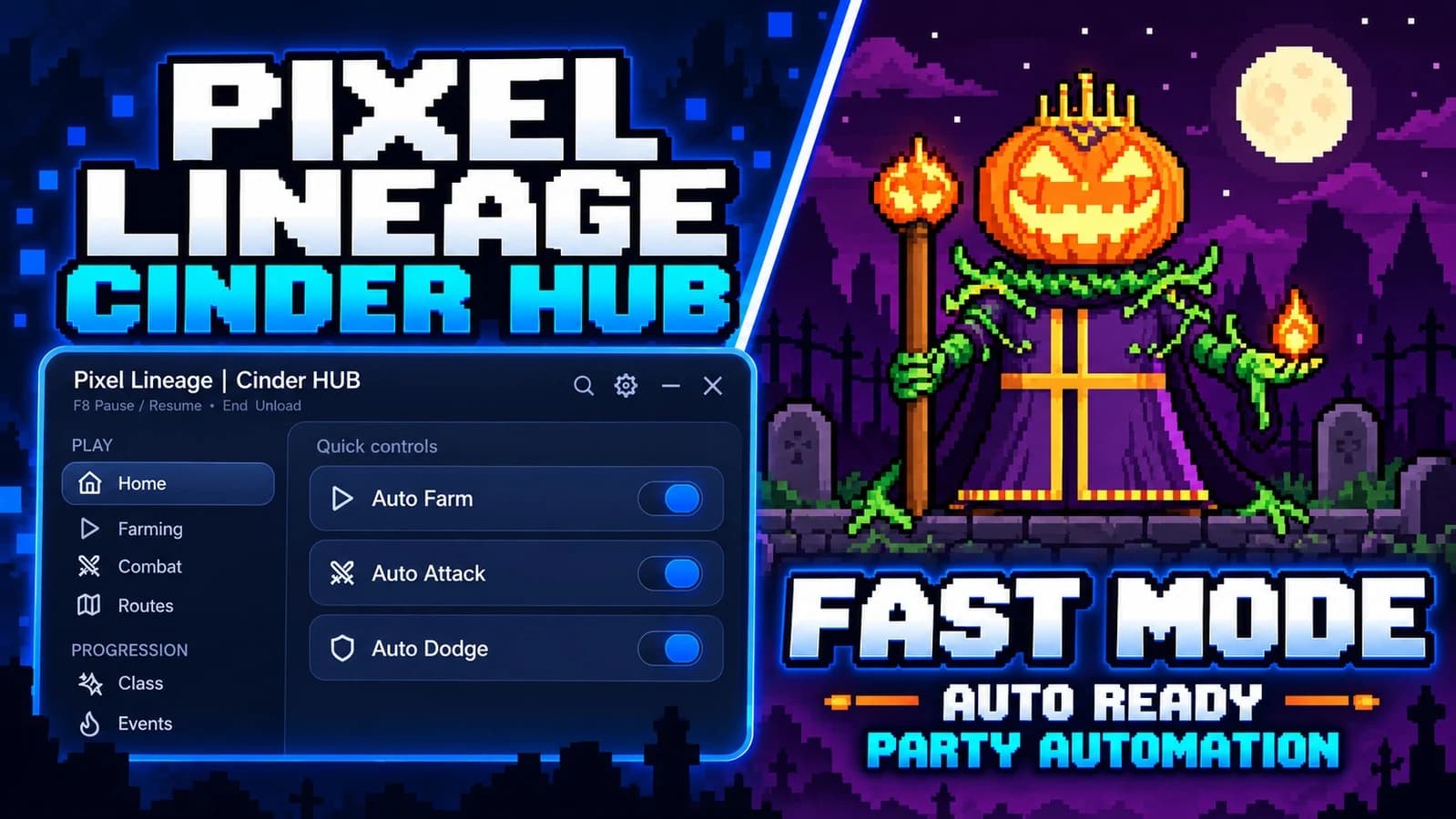 PIXEL LINEAGE SCRIPT | AUTO TORMENT | AUTO PARTY MODE LATEST