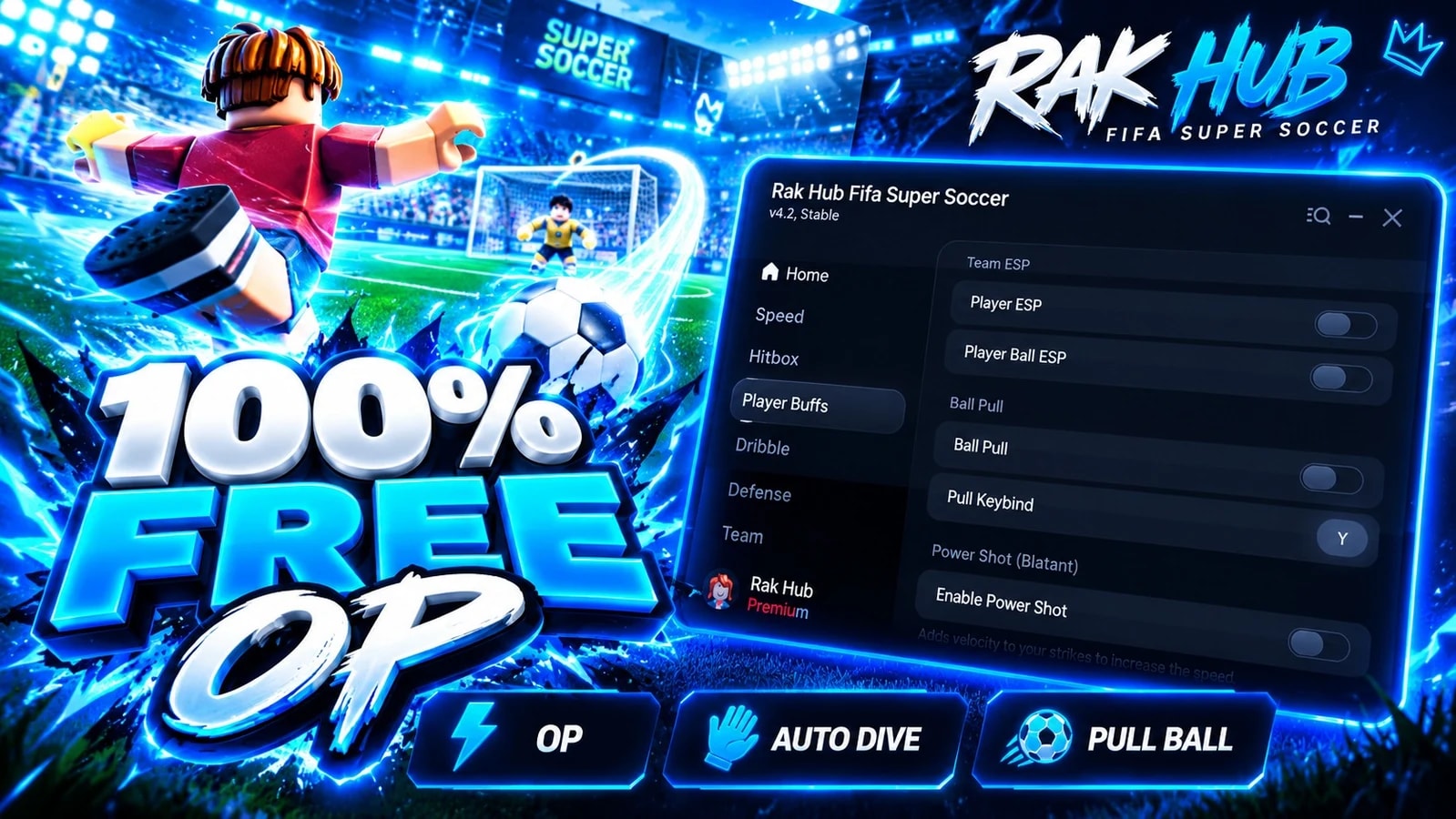 Rak Hub | Auto Dive, Hbe, Ball Mag + more!