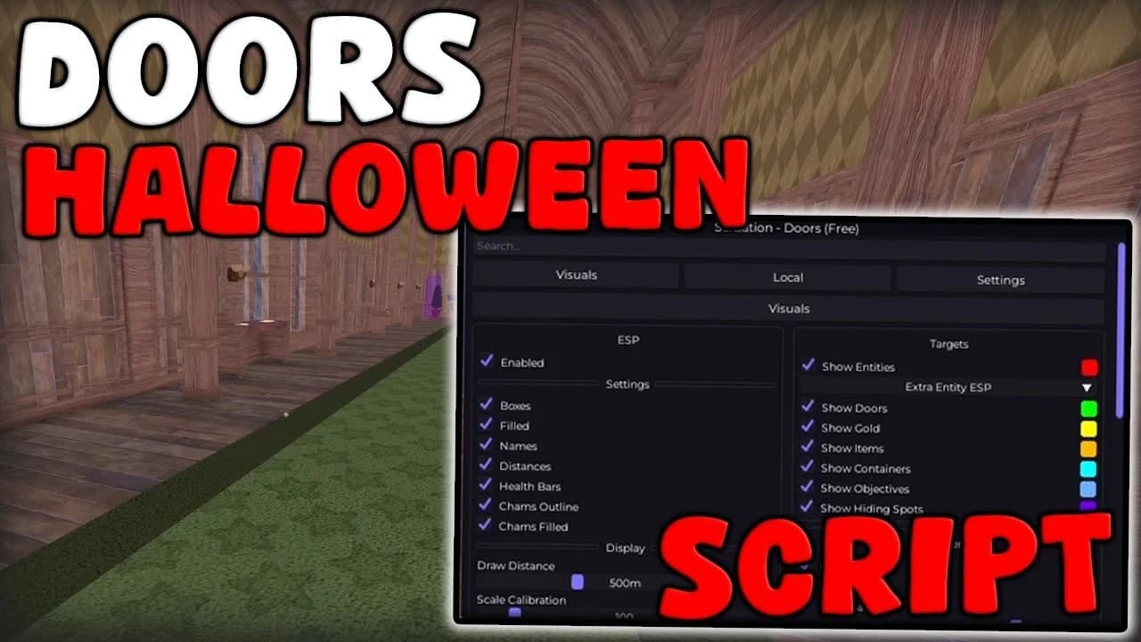 Halloween Doors Script