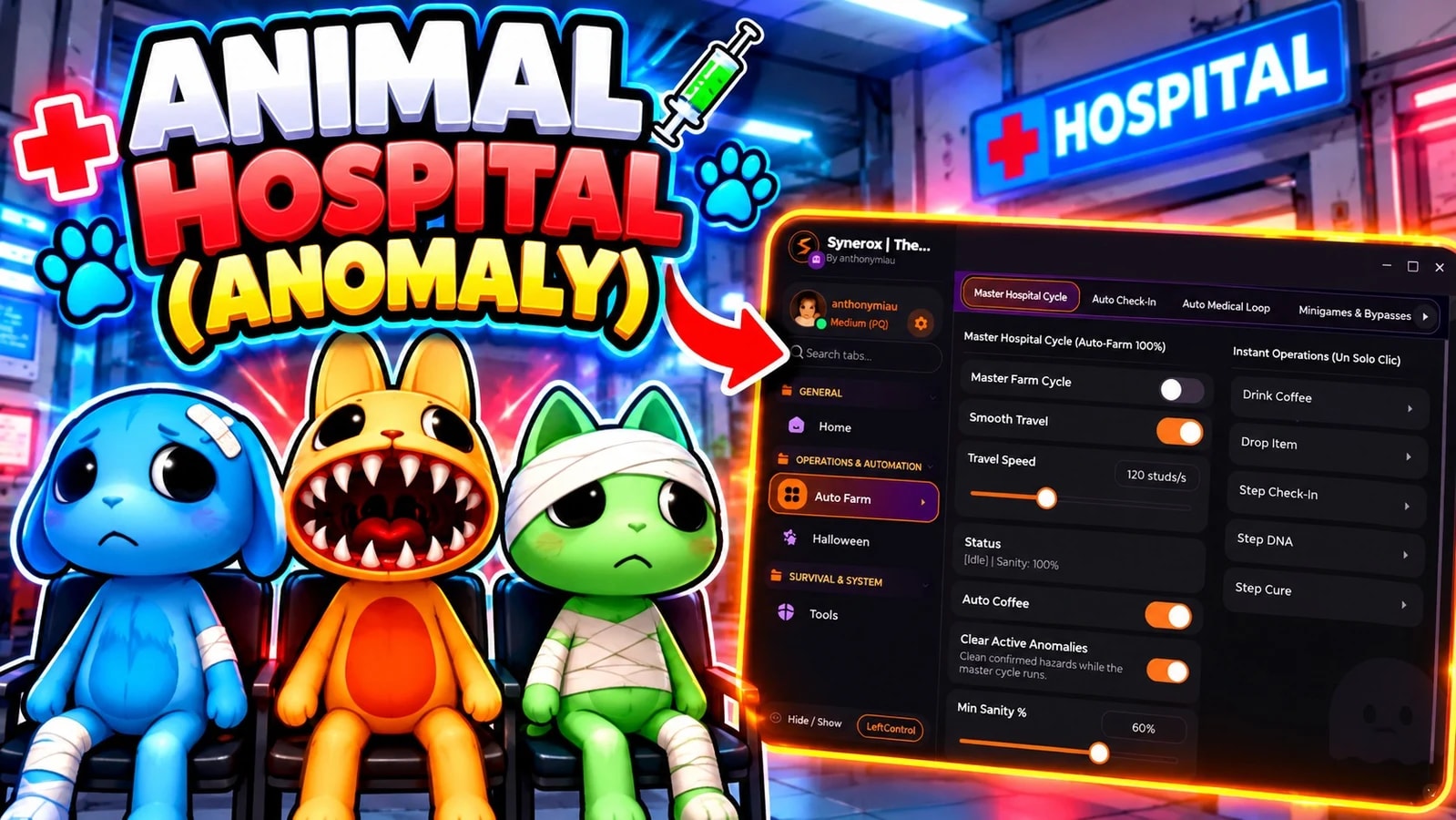 Animal Hospital ( OP Auto farm - Hallowen )