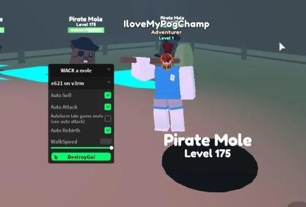 Preview of OP Wack A Mole Simulator GUI