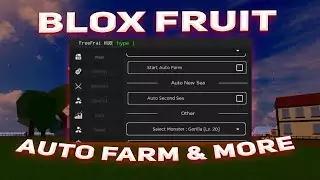 Preview of Blox Fruits: Auto Farm, Auto Boss Farm, Auto Players Farm, ESP, Teleport and More