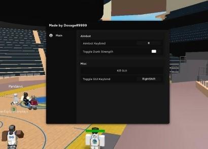 Preview of Dosages Hoops GUI