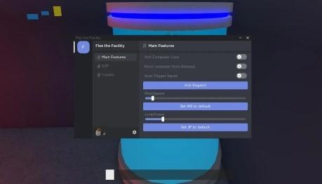 Preview of Flee the Facility GUI