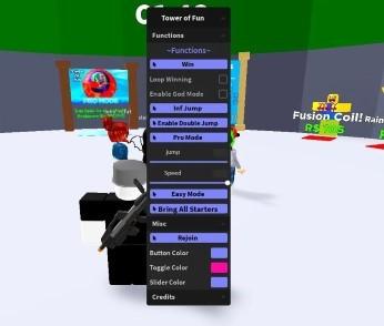 Preview of Tower of Fun GUI