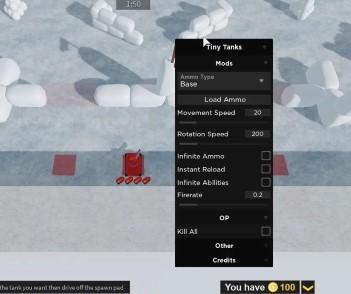 Preview of Tiny Tanks GUI