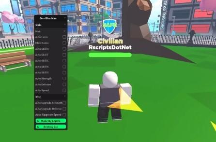 Preview of One Blox Man GUI