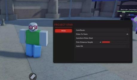 Preview of Veps Project Star Autofarm Mobs GUI