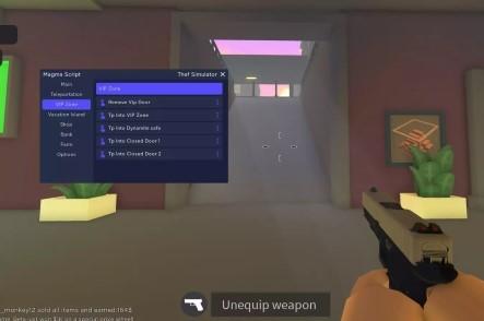 Preview of Thief Life Simulator GUI 