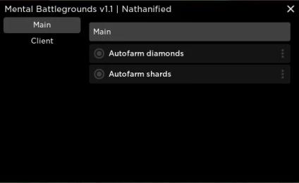 Preview of Elemental Battlegrounds GUI | Autofarm shards & diamonds