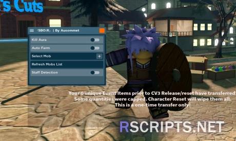 Preview of Sword Blox Online Script GUI | Auto Farm, Kill Aura & MORE