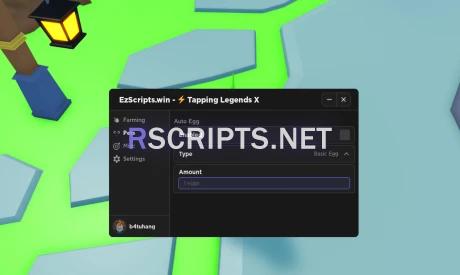 Preview of Tapping Legends X Script | AutoEggs, AutoRebirth, More!