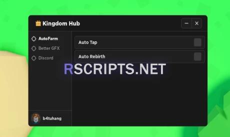 Preview of New Tapping Simulator Gui | Auto Tap, Auto Rebirth, Better Gtx