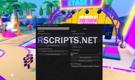 Preview of Festival Tycoon Script | Inf Money, Auto Collect, More!