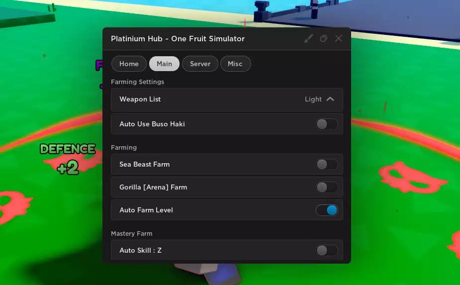 Preview of Fixed One Fruit Simulator Best Script Keyless 