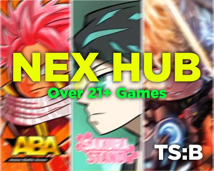 Preview of Nex Hub - 21+ Games | ABA, Sakura Stand, The Strongest Battle Grounds & More!