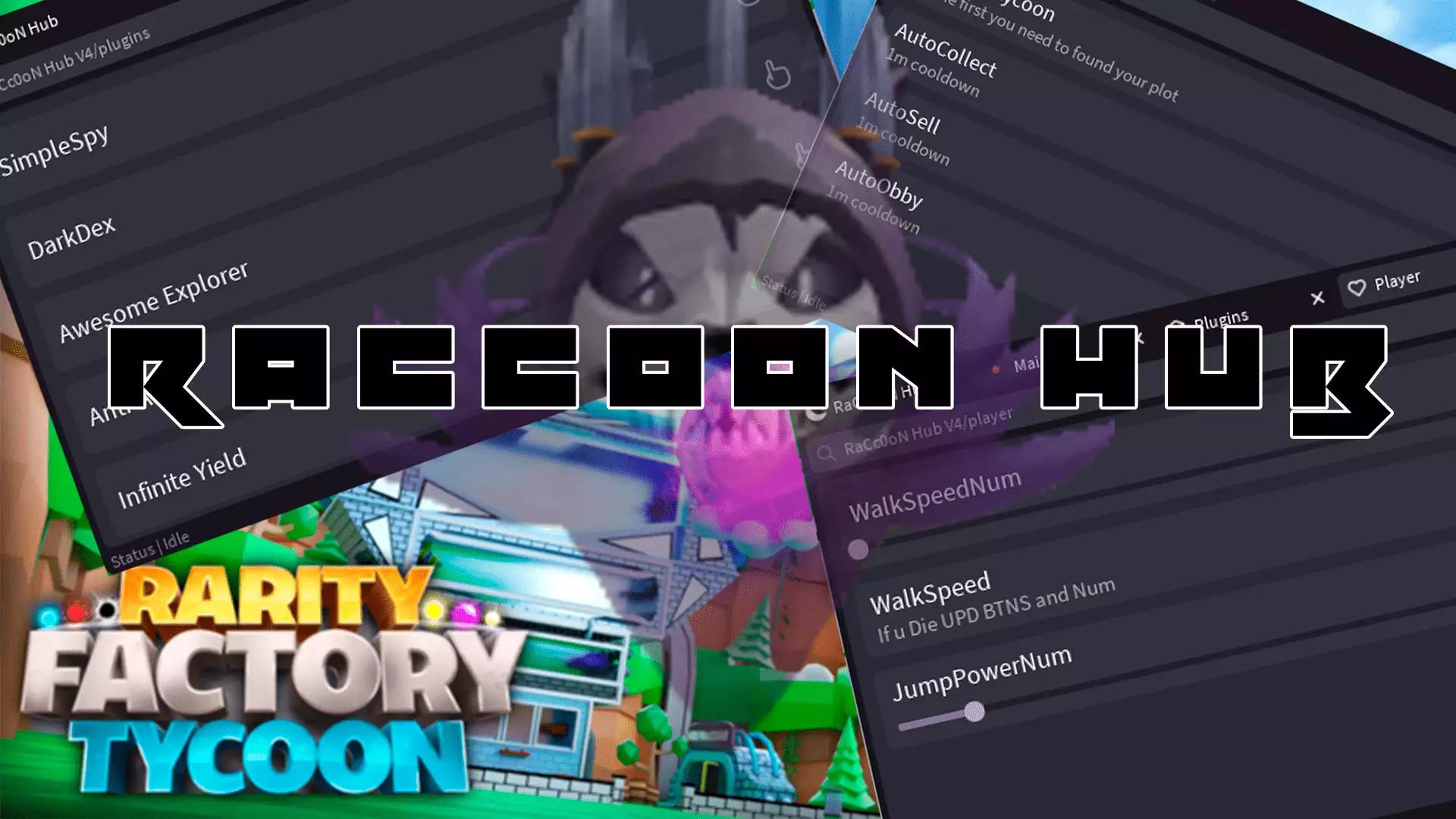 Preview of  Rarity Factory Tycoon - RaCc0oN Hub